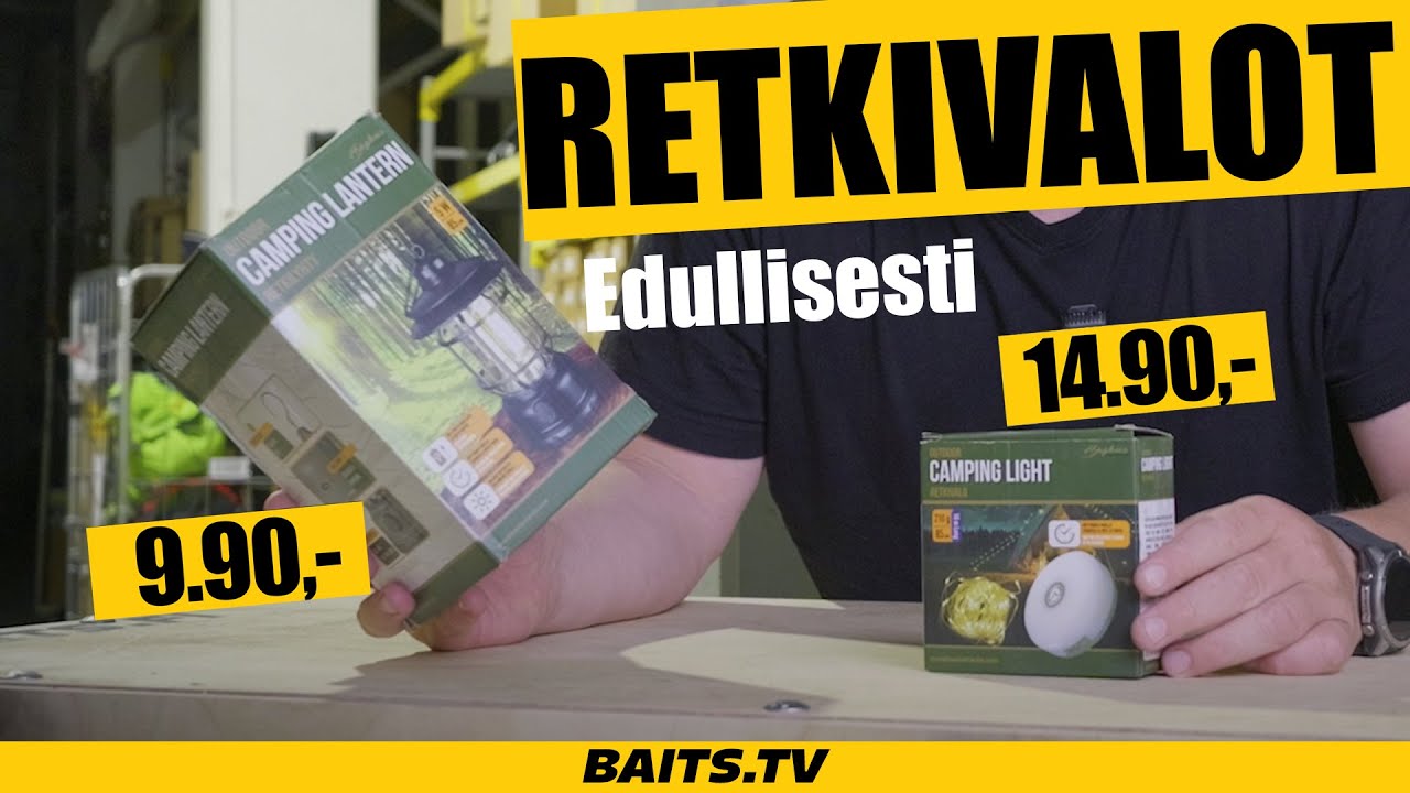Uutuus retkivalot syksyyn, ja katso viel&auml; mihin hintaan | baits.fi verkkokauppa