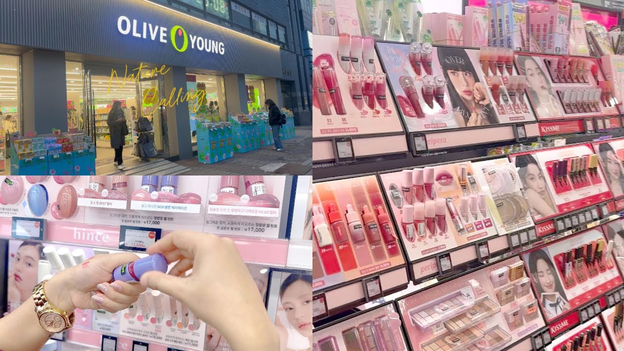 Korea Vlog: K-Beauty & Skincare Haul | Olive Young & Daiso Shopping + Cute Finds!