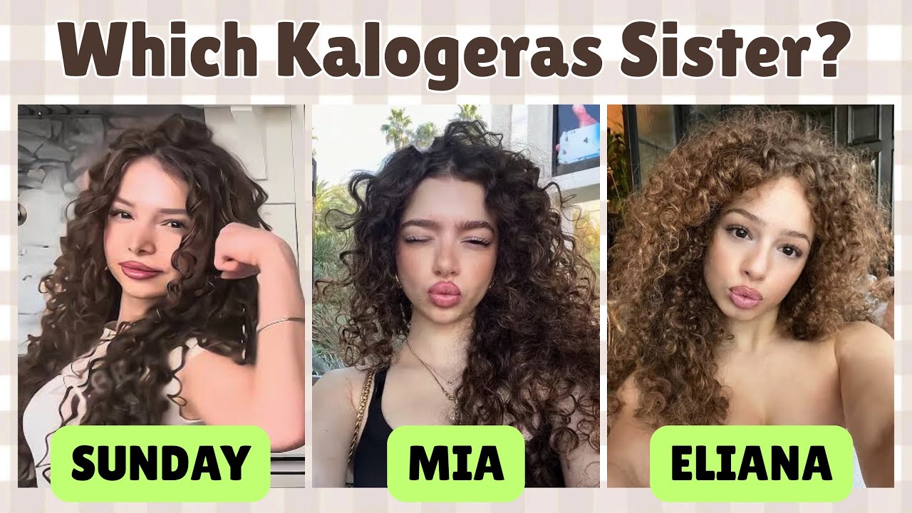 Какая ты сестра из Калогераса? 😍✨ | Тест на эстетическую личность