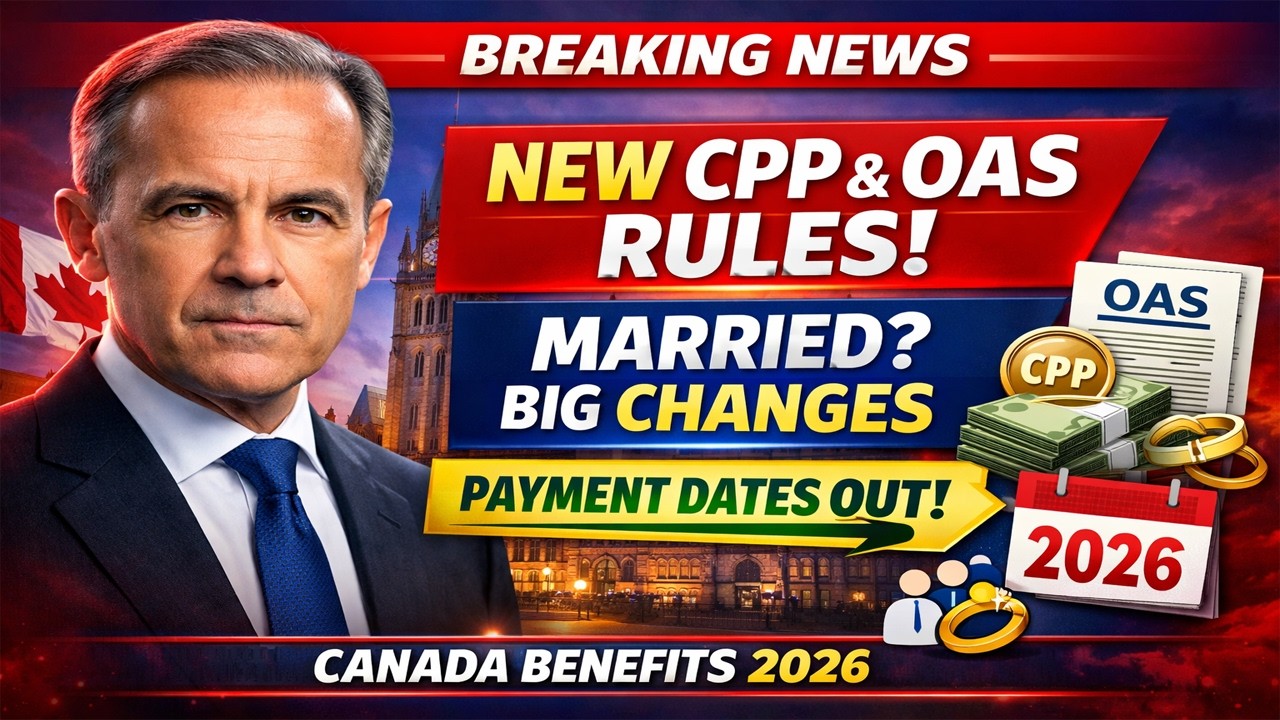 Breaking: CPP & OAS 2026 Rules | Marital Status + Payment Dates
