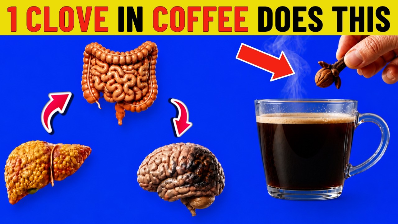 SENIORS, Put 1 CLOVE in Coffee Like This and Watch 8 Health Problems Disappear!