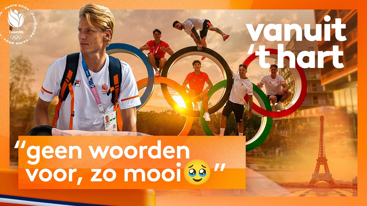 DE REIS 🚅 NAAR DE OLYMPISCHE SPELEN IN PARIJS 🇫🇷 | Vanuit 't Hart 🧡 | TeamNL