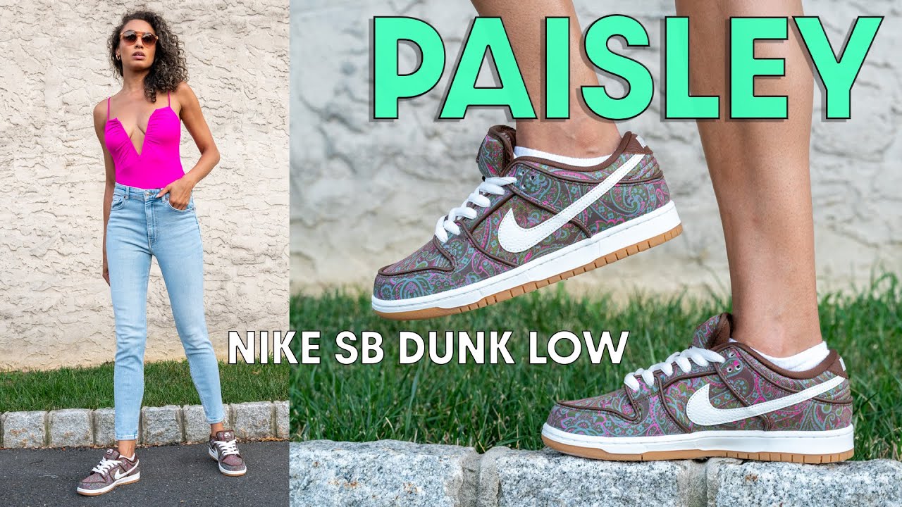 Is NOW THE TIME to WEAR THESE? Nike SB Dunk Low Paisley Brown On Foot Review and  How to Style