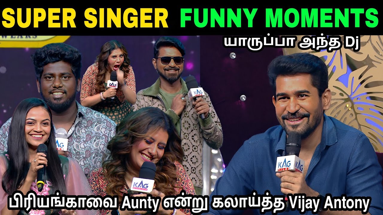 பிரியங்காவை Aunty என்று கலாய்த்த Vijay Antony 🤣🤣 | Total Damage