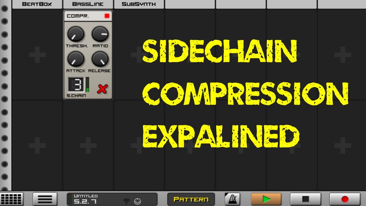 Sidechain Compression briefly explained in Caustic 3