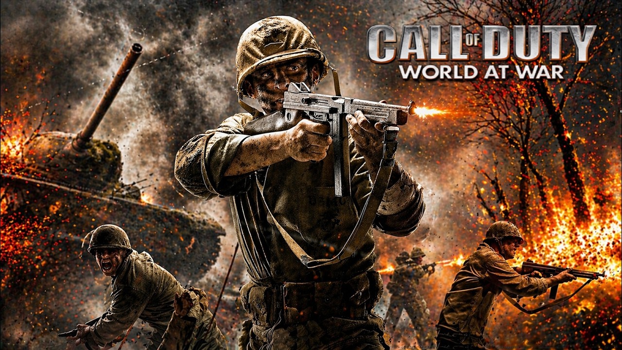 Call Of Duty World At War #1 : Trở Lại Chiến Trường Thế Chiến Thứ 2 Đầy Máu lửa