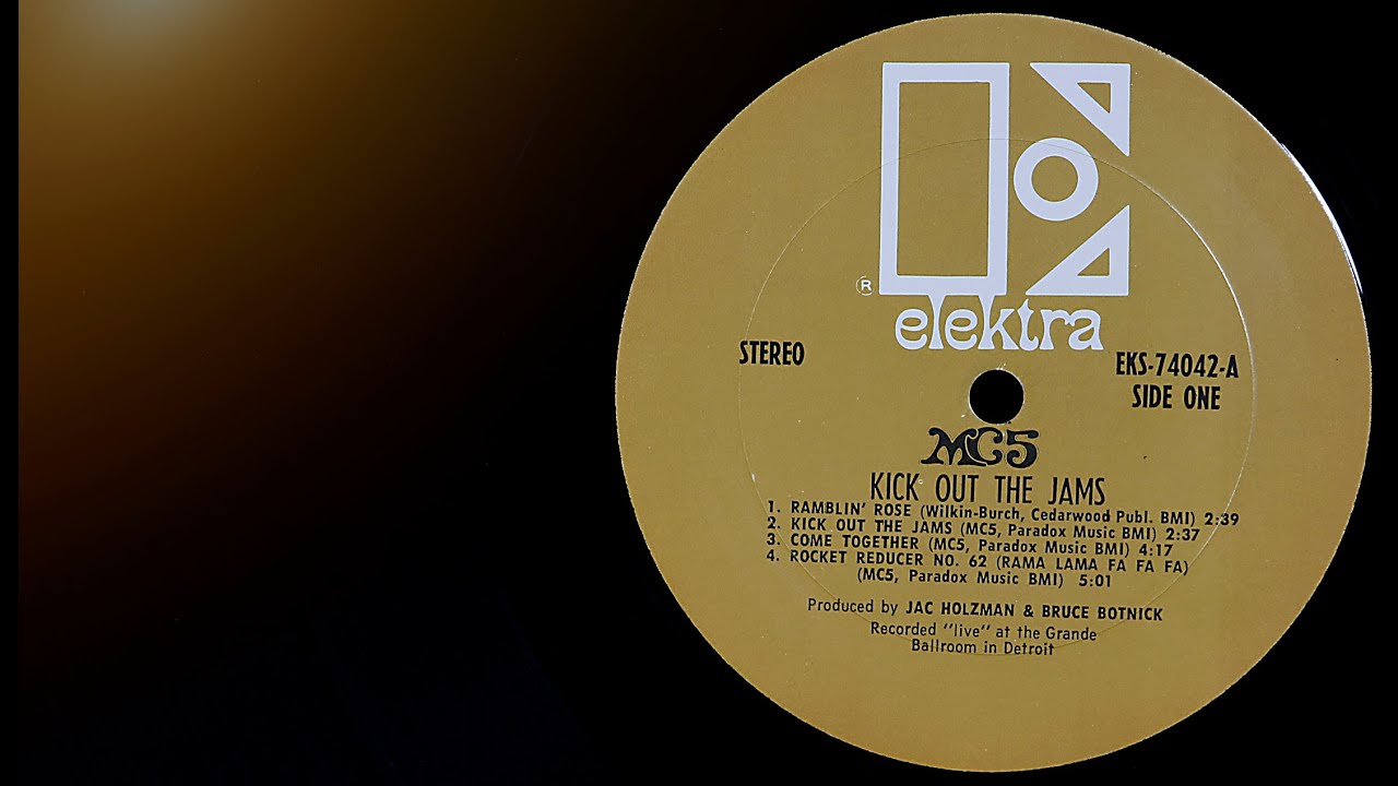 MC5 - Ramblin' Rose  ...recorded 1968,  released 1969