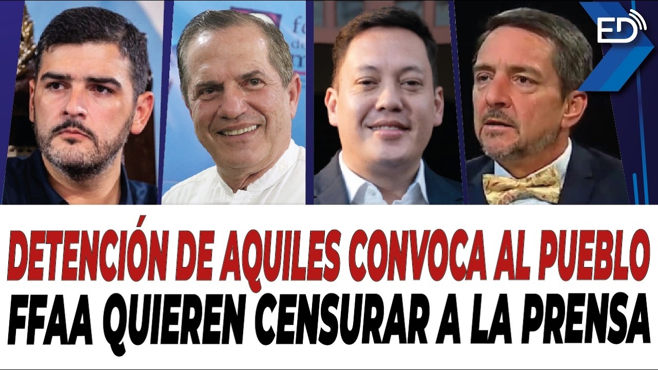 🔴 EN VIVO 🔴 Detención de Aquiles convoca al pueblo | FFAA quieren censurar a la prensa | 11/02/2026