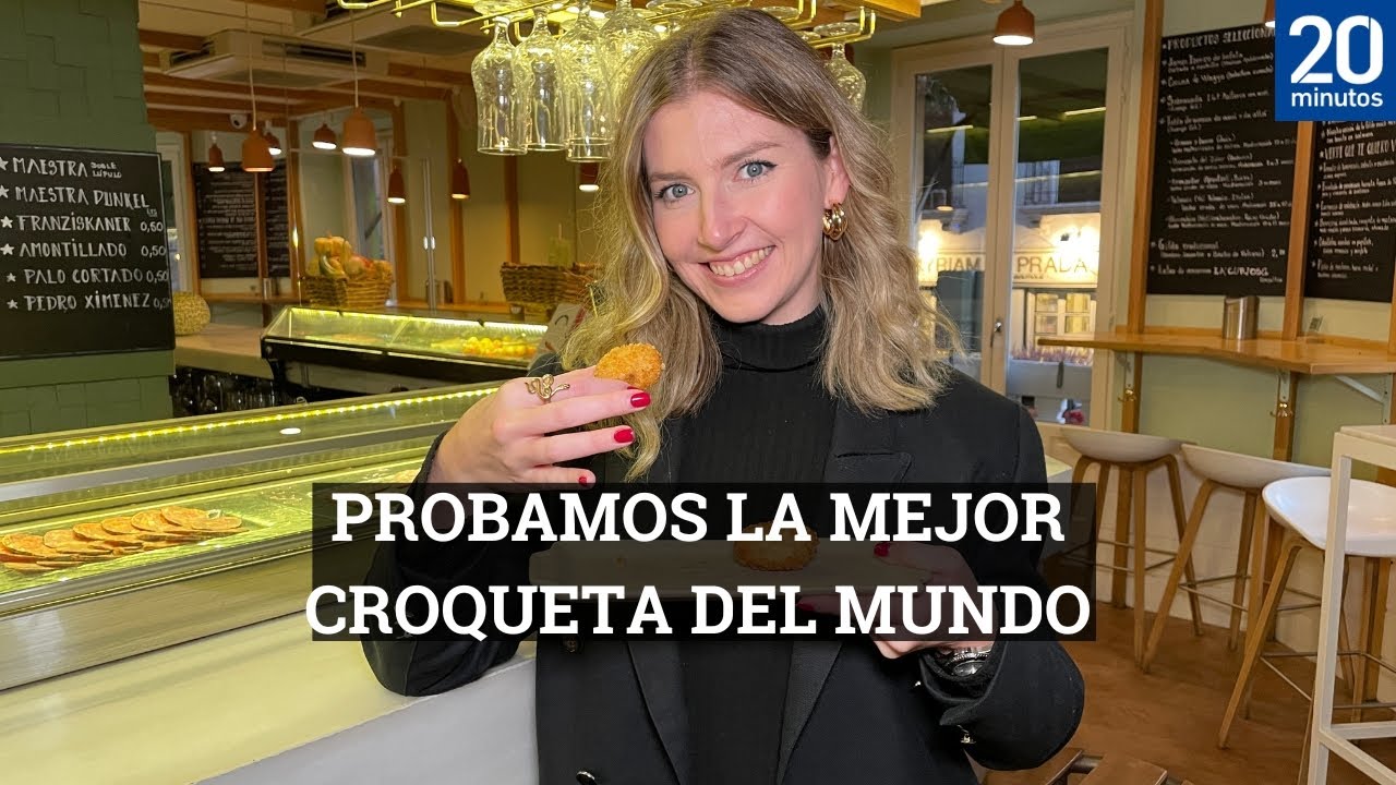 Probamos la MEJOR CROQUETA del mundo