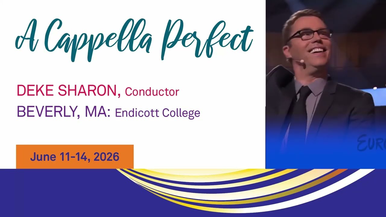 Sing A Capella with Deke Sharon and Berkshire Choral International