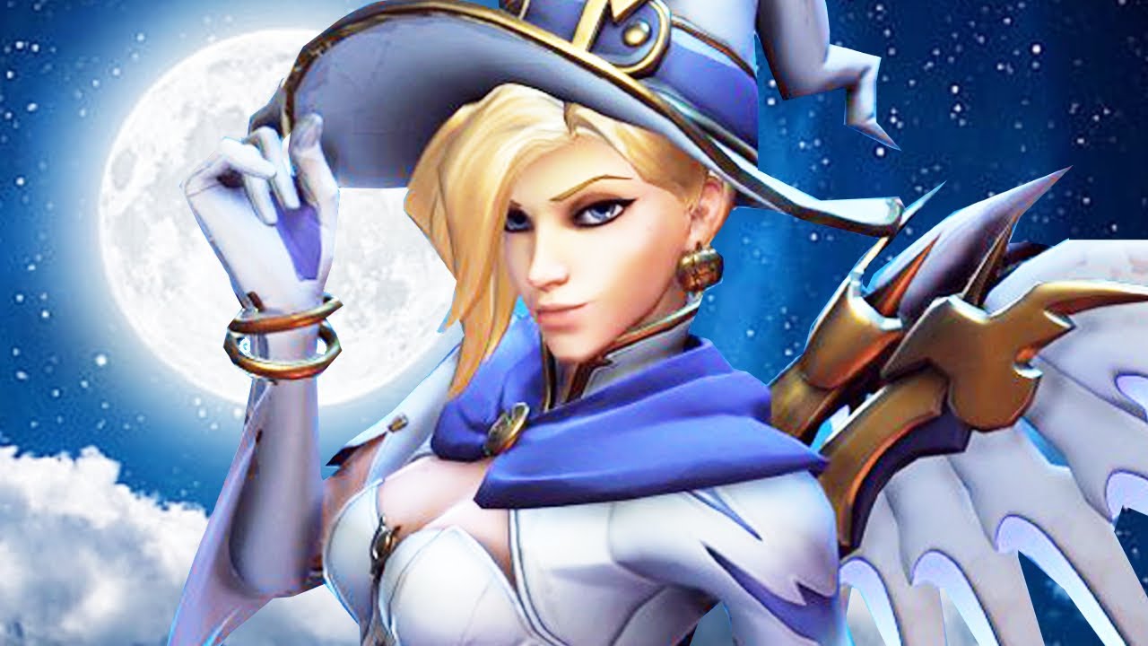 The Mage Mercy Skin in Overwatch