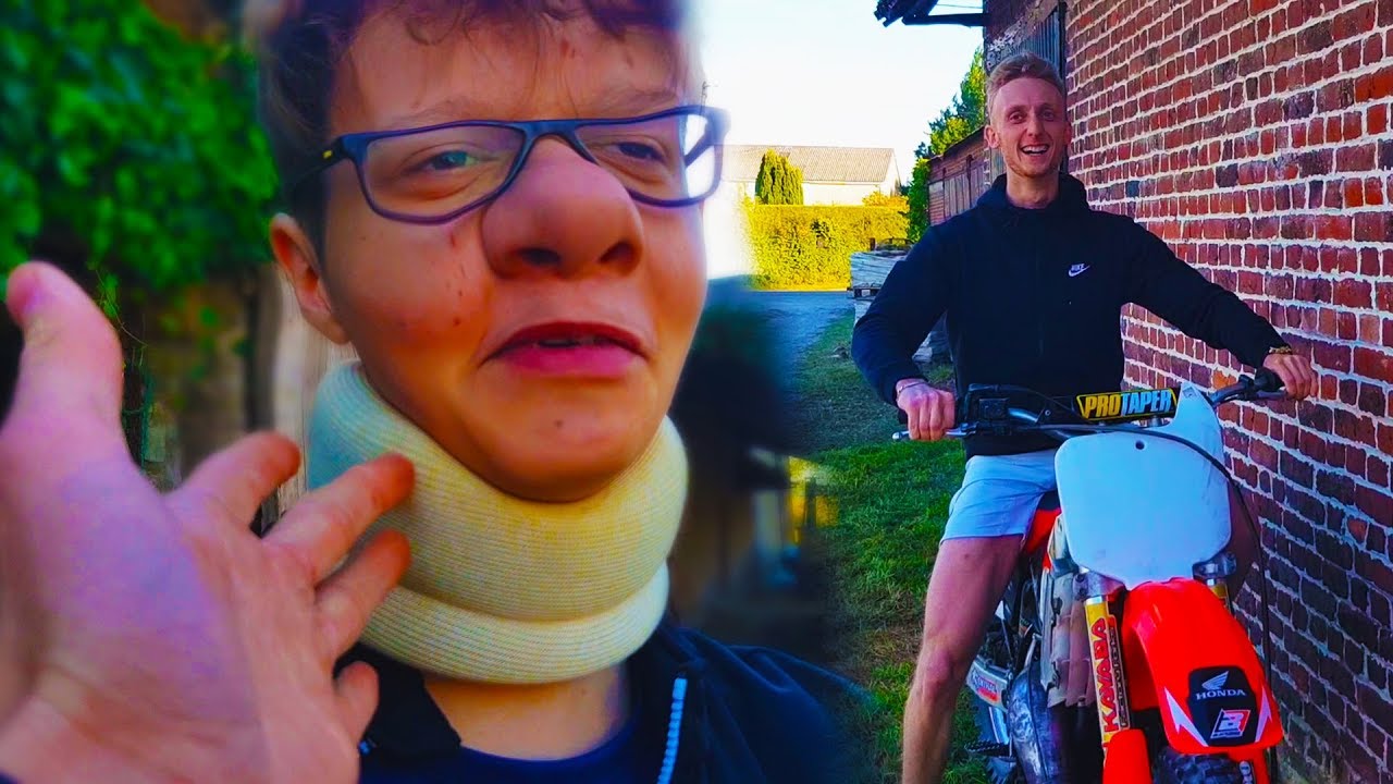 VLOG : Bekur est blessé, Tom répare le CRF et Leo désespère sur son 125cr 🔥