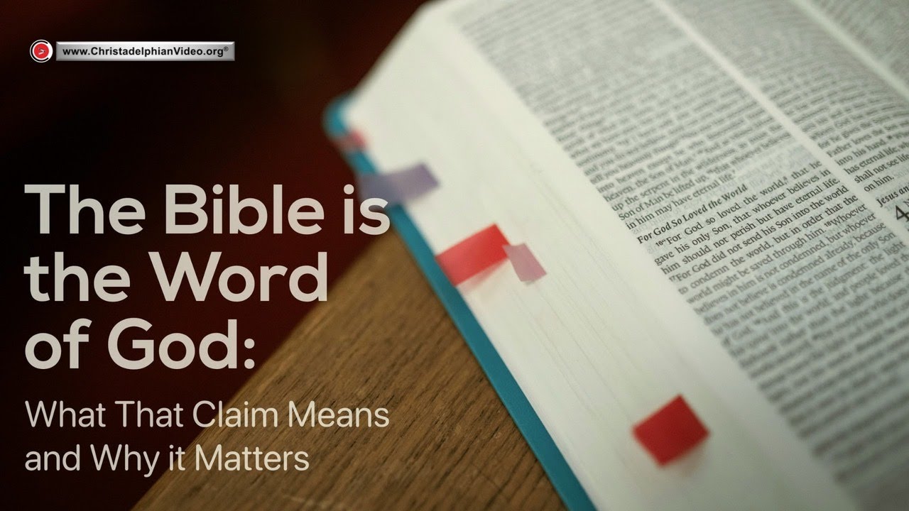 The Bible Is the Word of God! | An Insightful & Expositional Talk