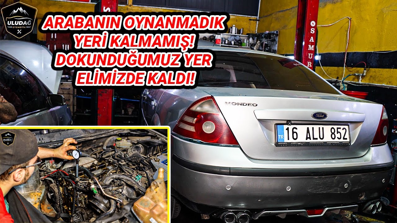 KİMSENİN YAPMAYA CESARET EDEMEDİĞİ ARABAYI YAPTIK! (Ford Mondeo 2.0 Zincir Set Değişimi)