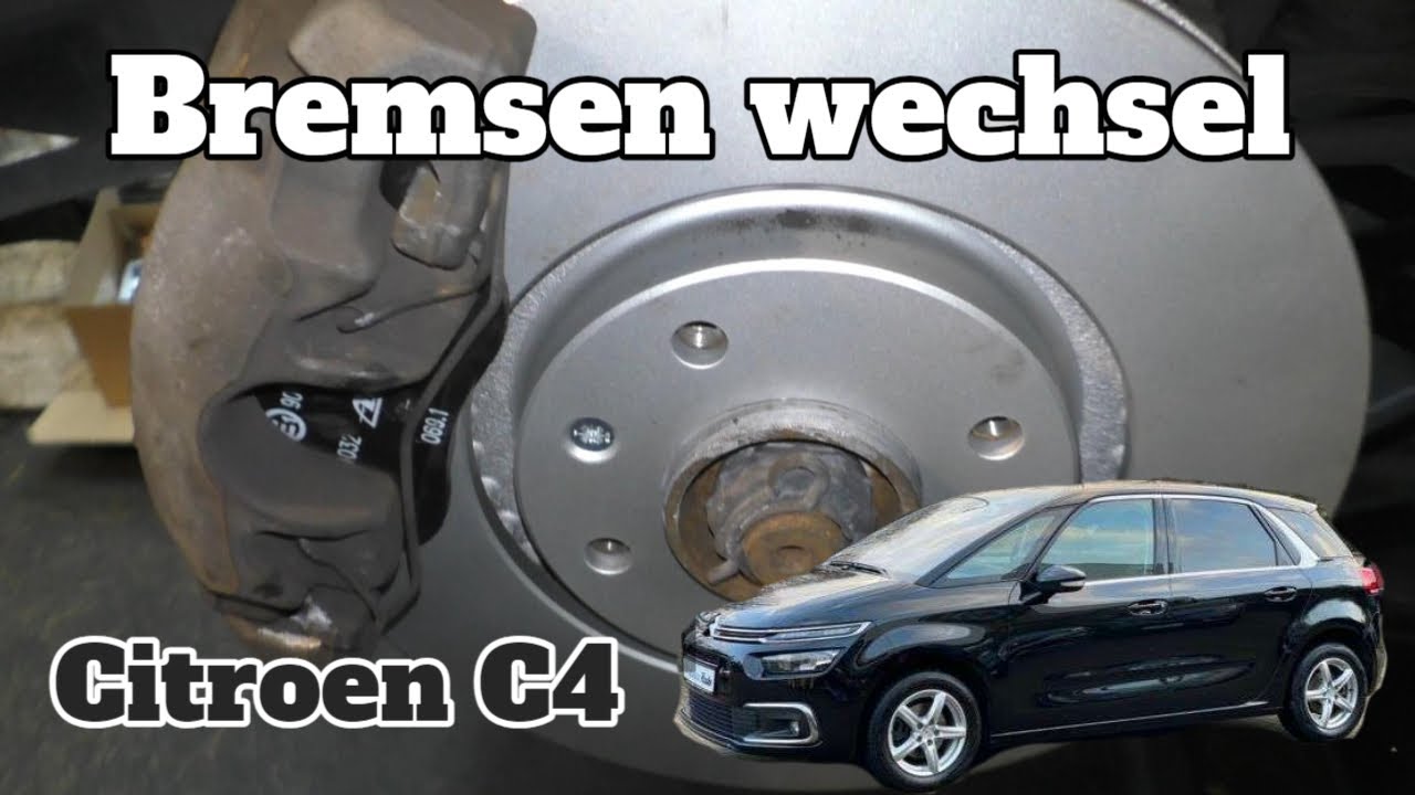 Citroen C4 - Bremsen wechseln, Vorderachse