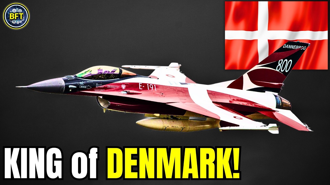 Top 10 Most Powerful Military Aircraft of the Royal Danish Air Force!