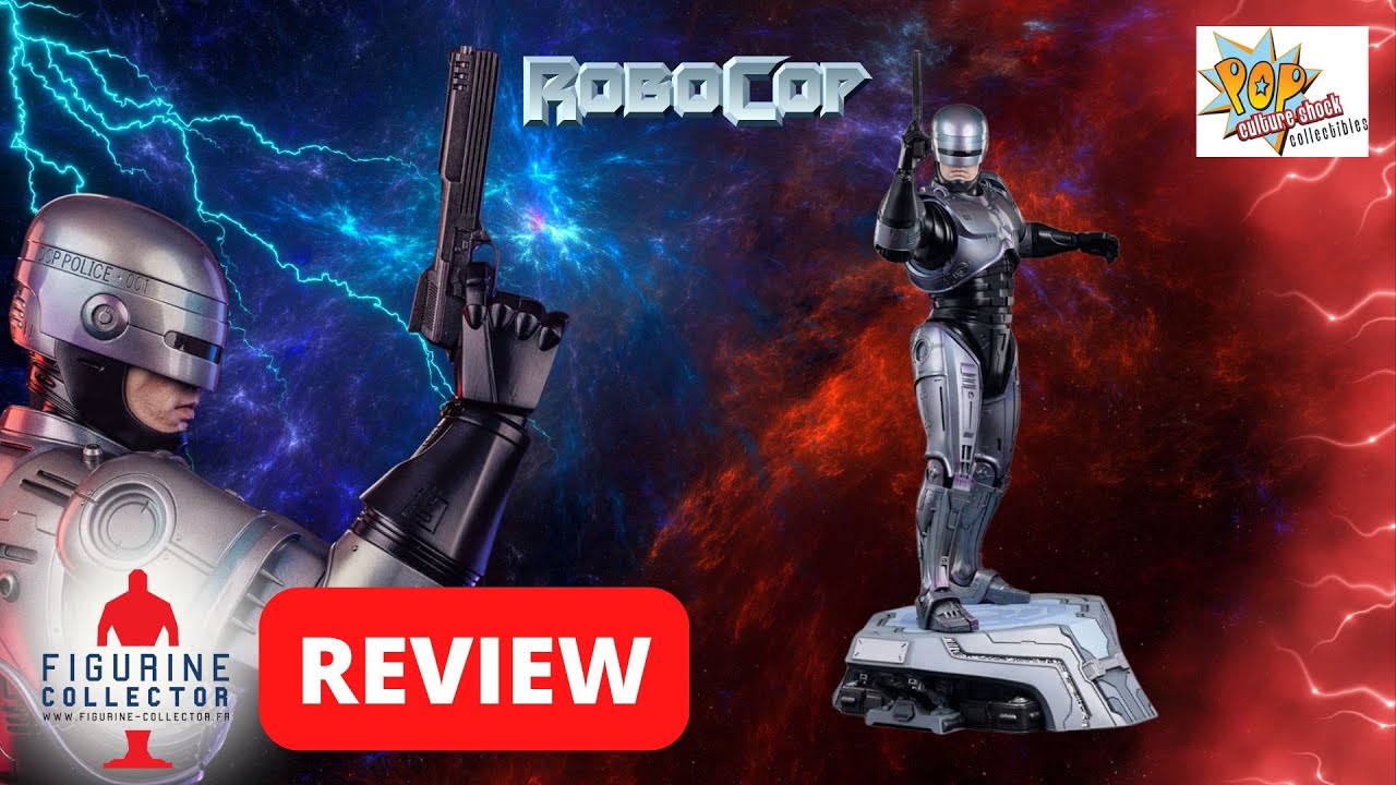 Unboxing statue Premium Collectibles Studio PCS - ROBOCOP Deluxe Edition Statue 1/3