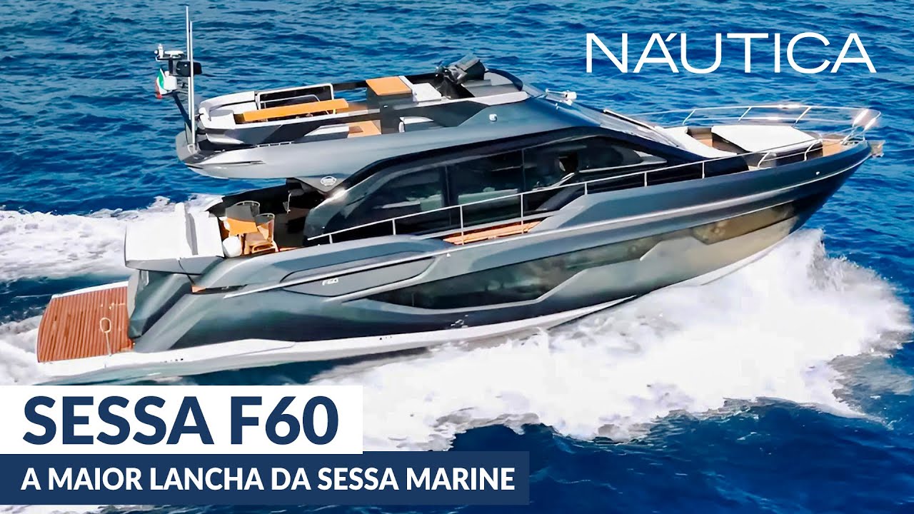 Sessa F60: a maior lancha da Sessa Marine | NÁUTICA