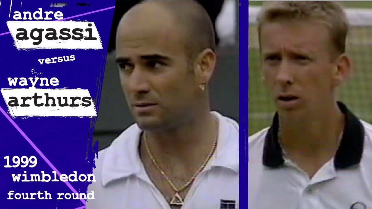 Agassi v Arthurs 1999 Wimbledon Fourth Round