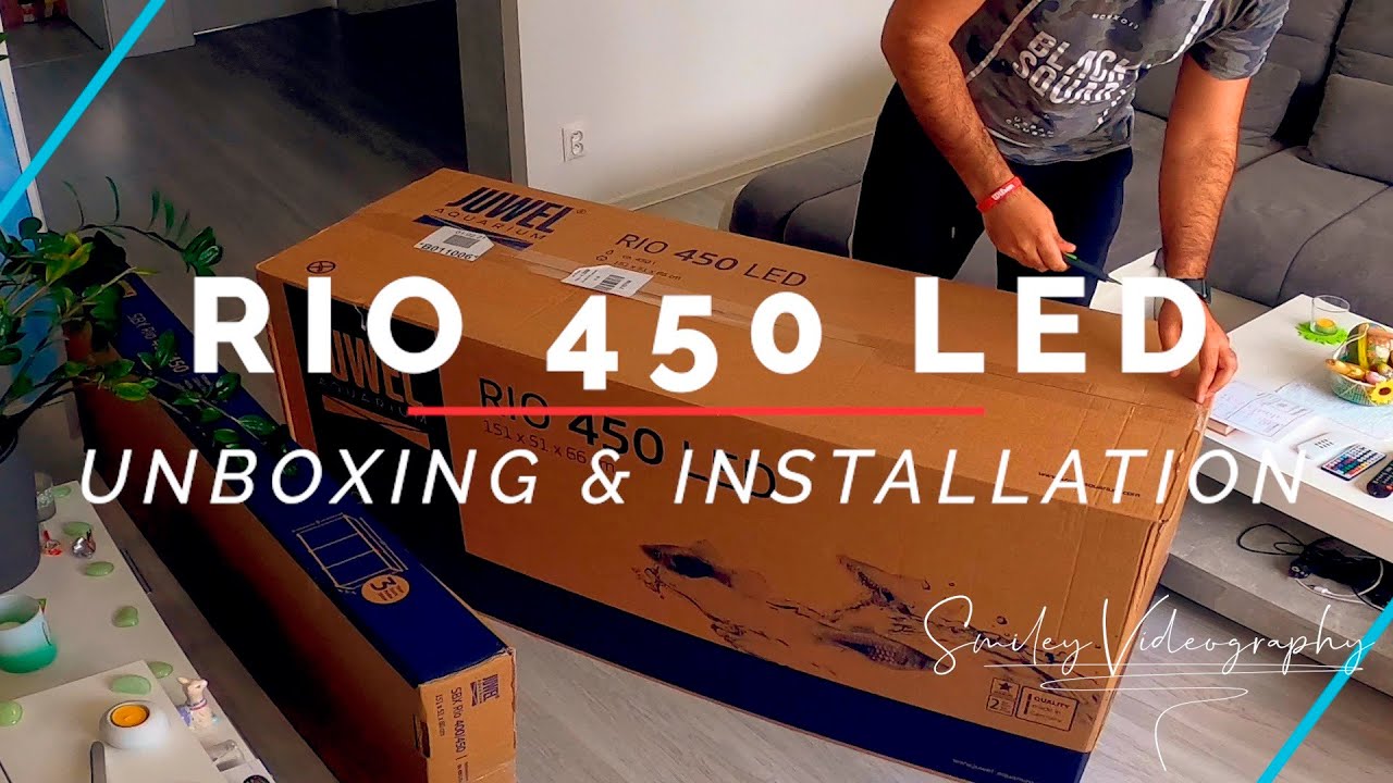 JUWEL RIO 450 LED UNBOXING & INSTALLATION