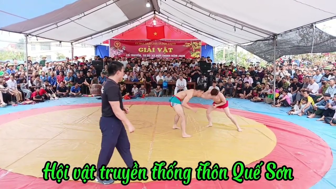 Hội vật truyền thống thôn Quế Sơn, xã Hợp Thịnh ngày 9/1 năm Bính Ngọ. Phần 1