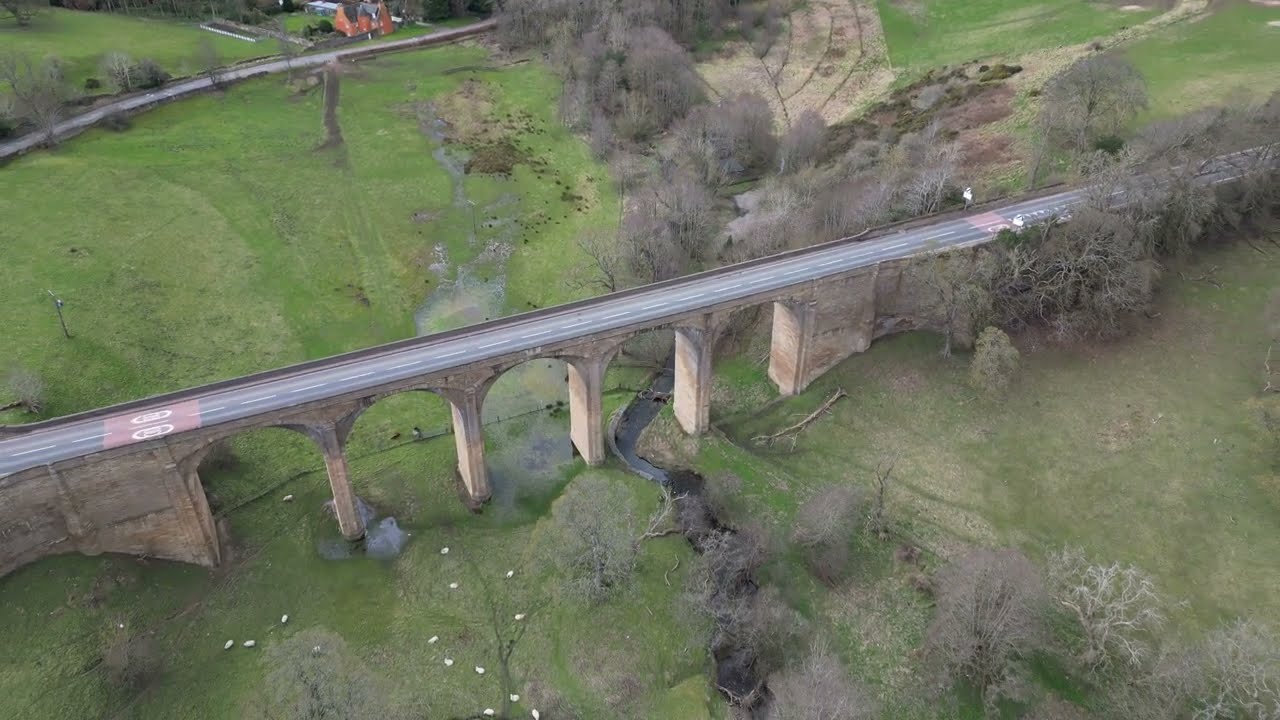 Aerial Views Near Pathhead, Midlothian