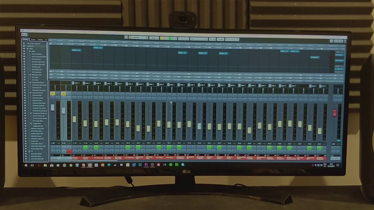 Using an Ultrawide Monitor for a DAW - LG 34UM68
