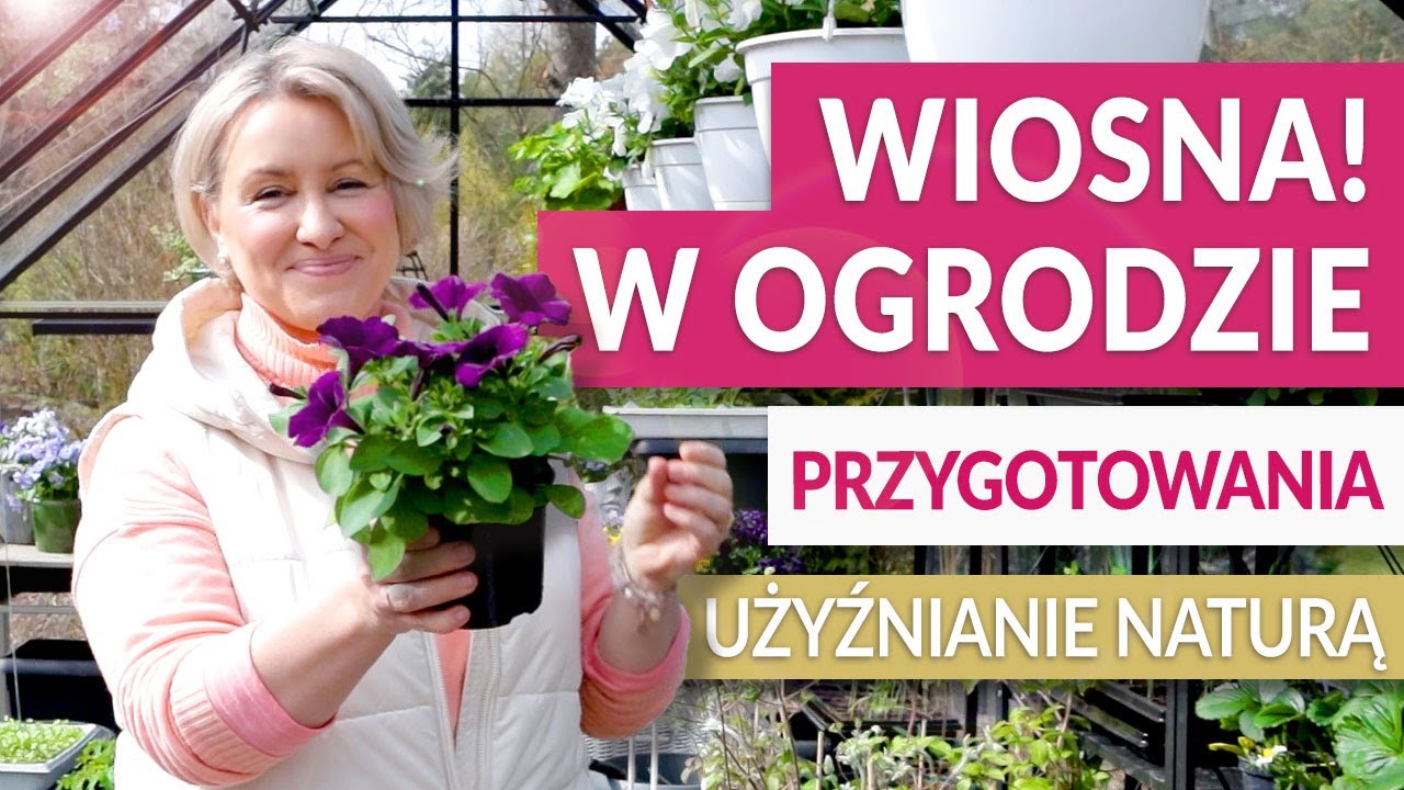 WIOSENNY OGRÓD. Prace ogrodowe na wiosnę. Nawożenie naturalnym kompostem | GREEN CANOE