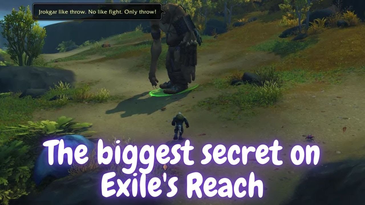 The biggest secret on exiles reach - World Of Warcraft