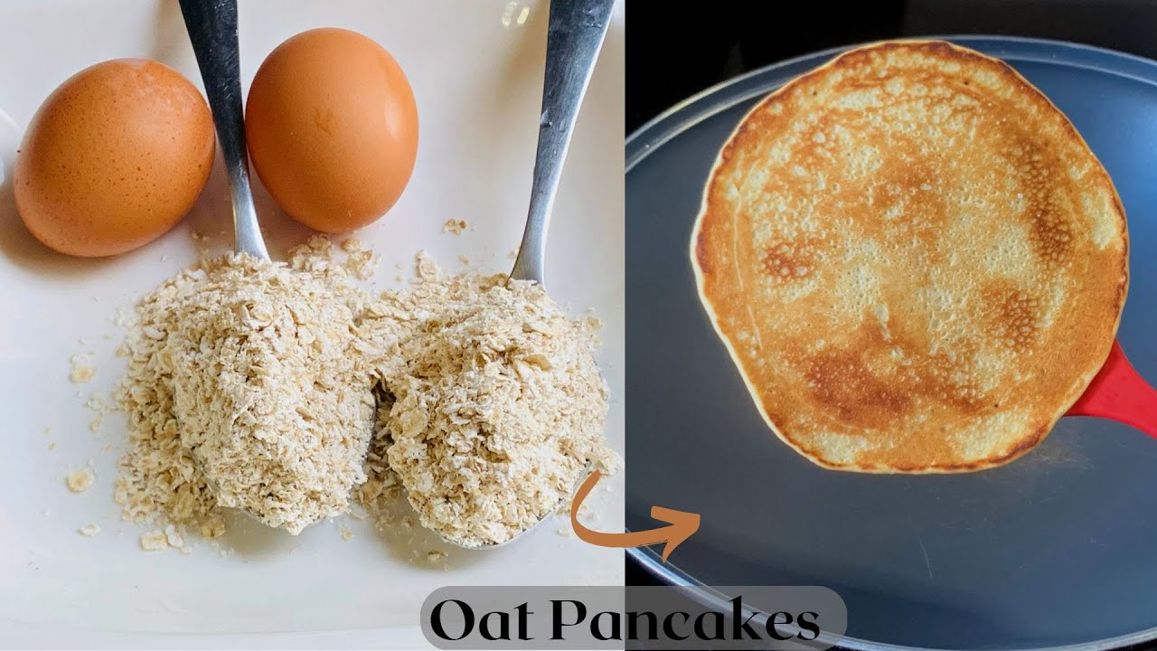 With 2 EGGS and 2 Spoons of OATS, Make This Recipe! How to Make Pancakes with Oats| Healthy Pancakes