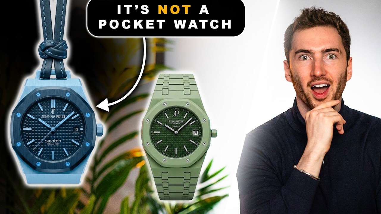 Swatch X AP Royal Pop &mdash; это НЕ просто карманные часы!