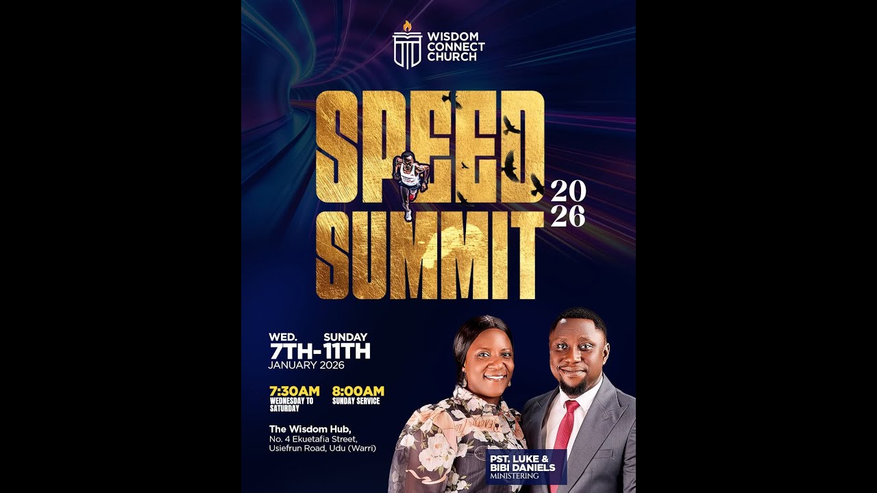 Speed Summit, Day 3 | January 9th, 2026 | Pst. Luke Daniels