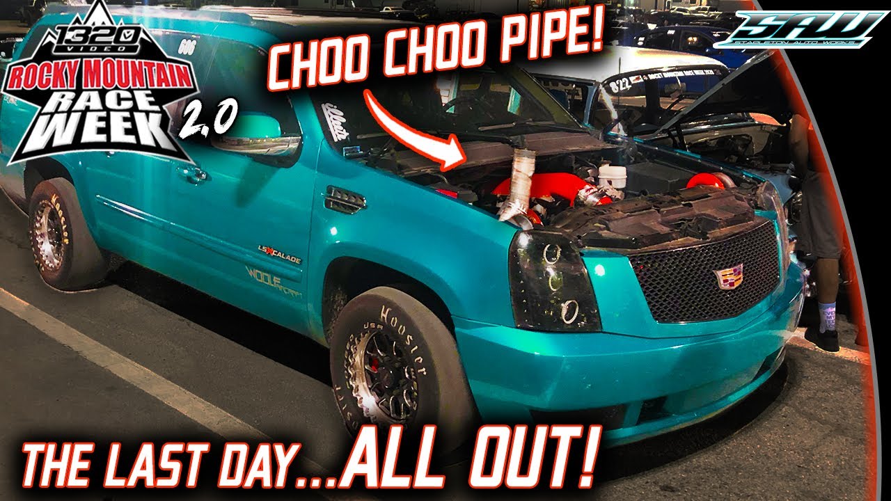 Rocky Mountain Race Week Day 5: We Let the LSXcalade Absolutely RIP on 25 PSI! (New Personal Best)