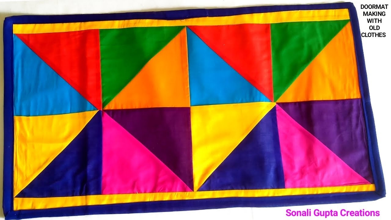 Doormat Making At Home | Paydan Banane Ka Tarika | Super Easy Doormat |  Mat | Rug