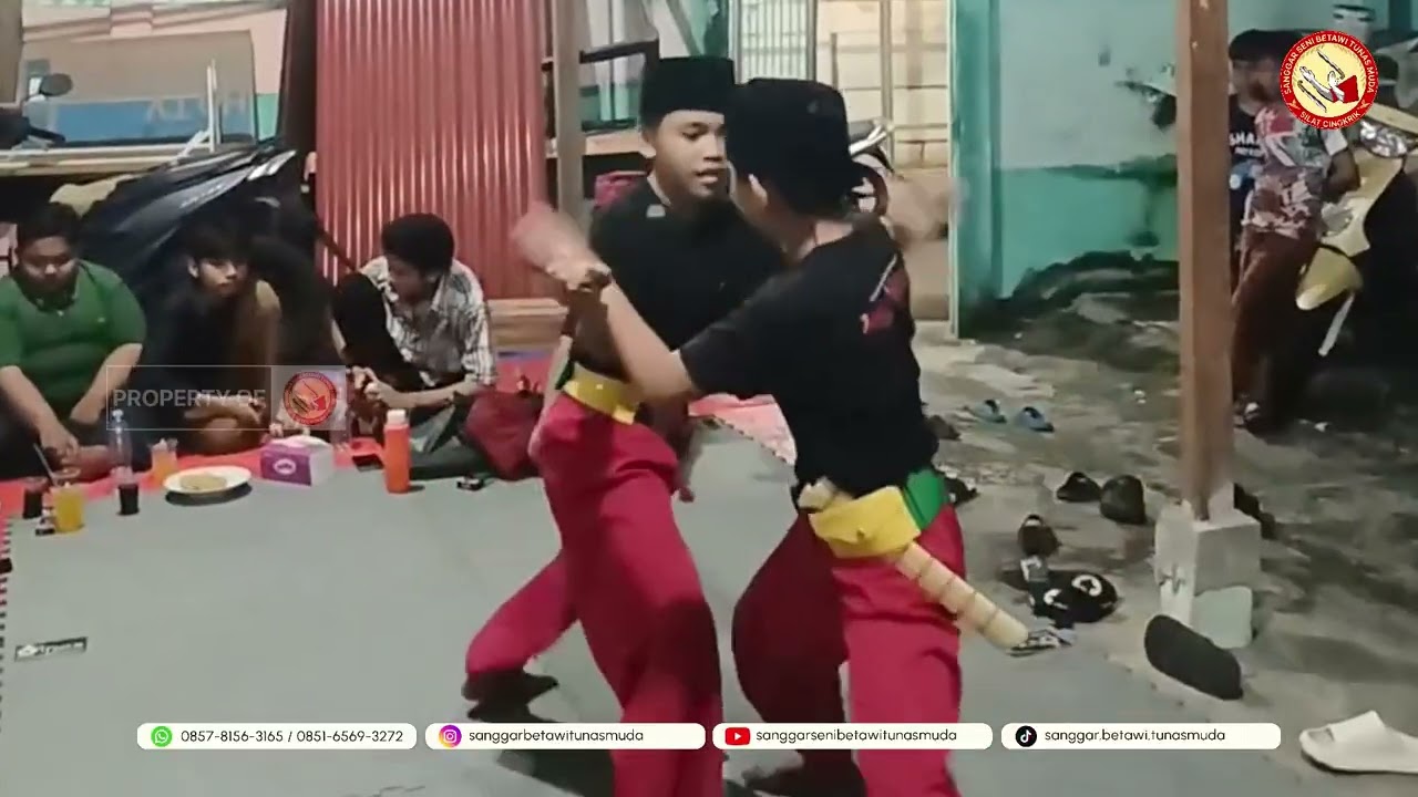 Dokumenter Budaya Betawi | Kegiatan rutin belajar Silat Cingkrik di Sanggar Seni Betawi Tunas Muda