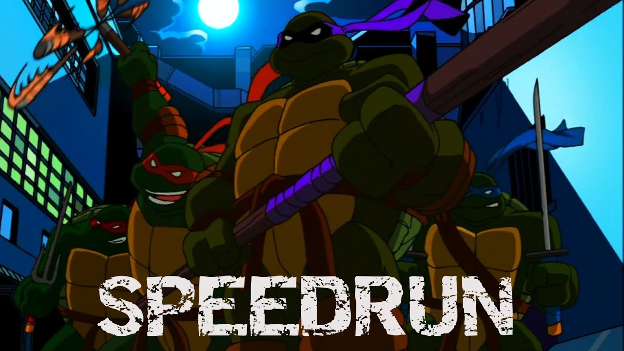 TMNT 2007 - LEVEL 16 SPEEDRUN 11:57.0 WR