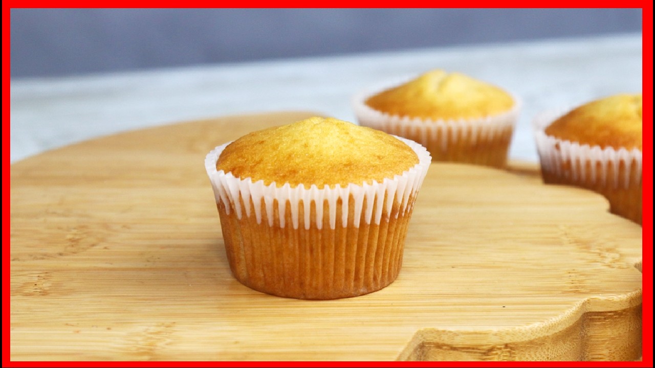 CUPCAKES DE BAUNILHA (MASSA AMANTEIGADA) | ANDRI OLEKSZECHEN
