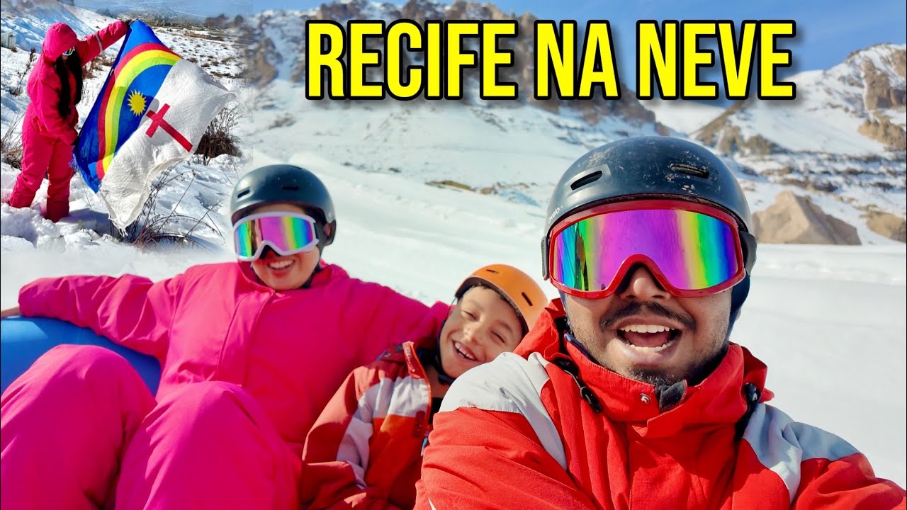 PRIMEIRA VEZ na neve! ❄️ Nossa AVENTURA em Farellones Chile 🇨🇱