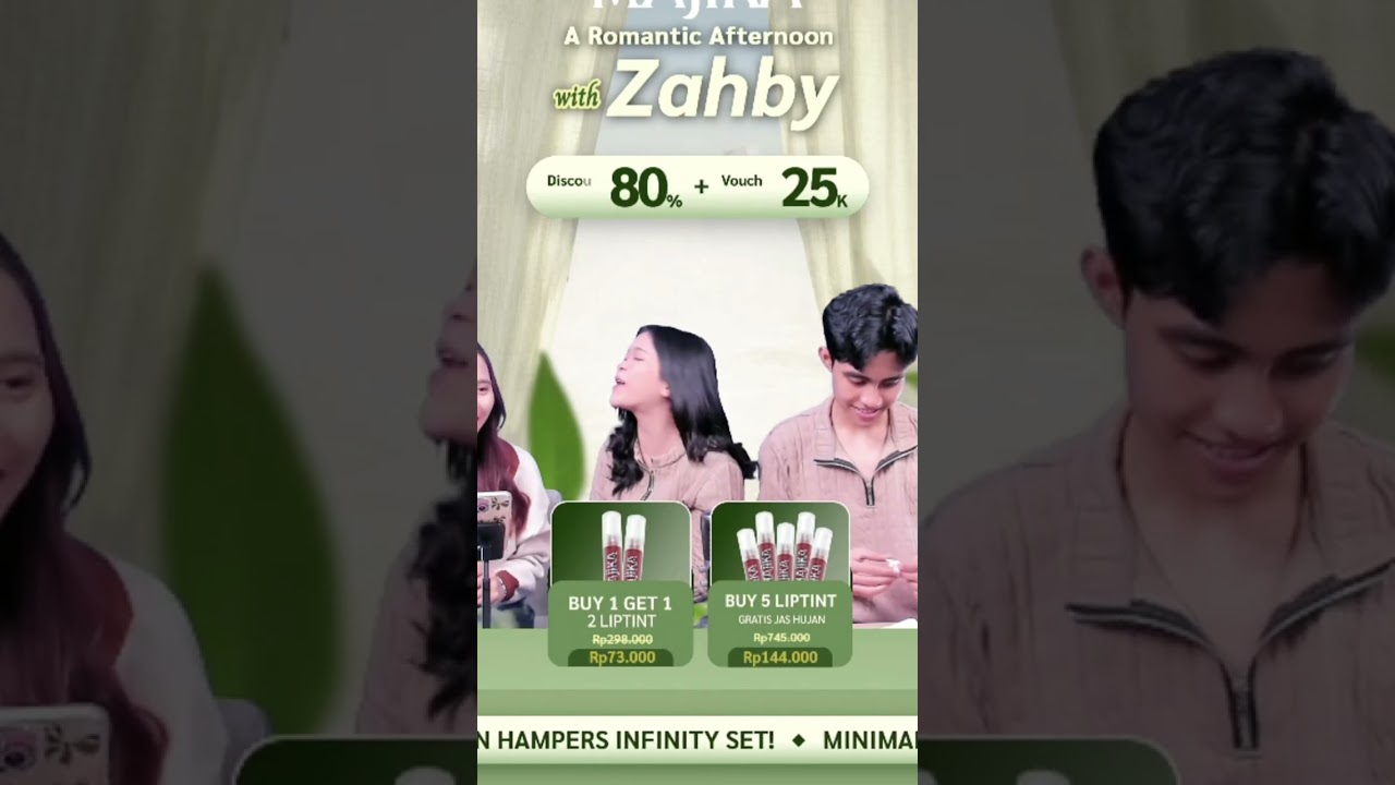 LIVE KESERUAN EBY DAN ZAHRA MAIN GAMES DAN TANYA JAWAB 