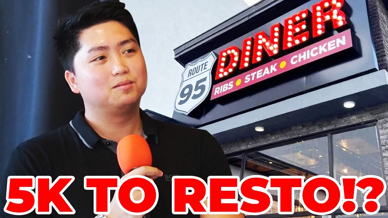 FROM 5K TO 8 BRANCHES NG RESTAURANT! PAANO NANGYARI? | ROUTE 95 DINER | NEGOSHOW EP. 3