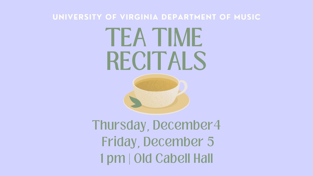 Tea Time Recitals Fall 2025, Day 1