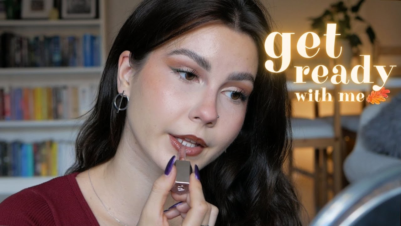 ASMR PO POLSKU • get ready with me 🦊🍂 jesienny makijaż (voiceover, bliski szept)