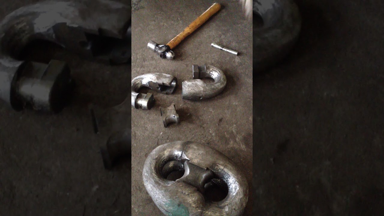 AOHAI KENTER SHACKLE disassembling--AOHAI ANCHOR CHAIN