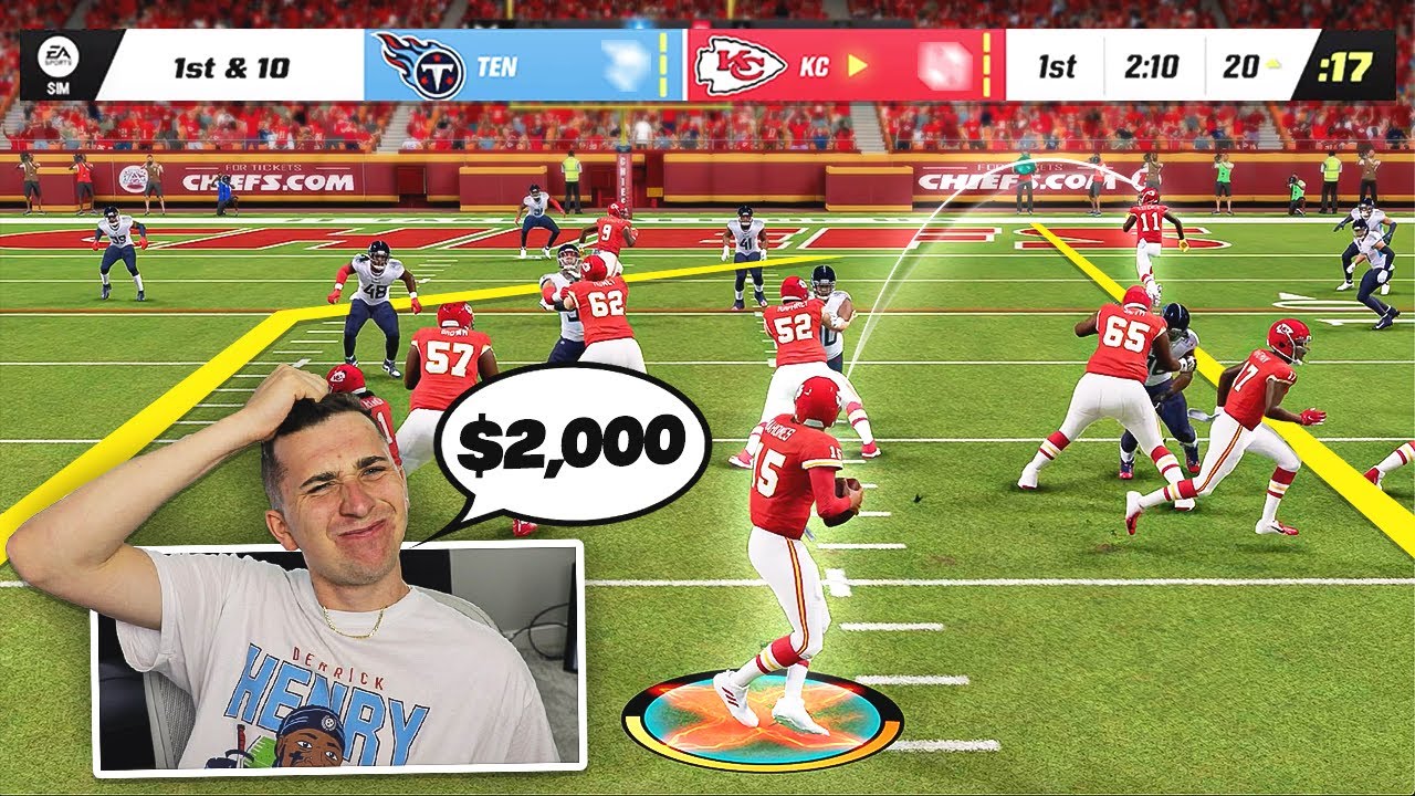 He’s charges $2000 a game, he’s that good!