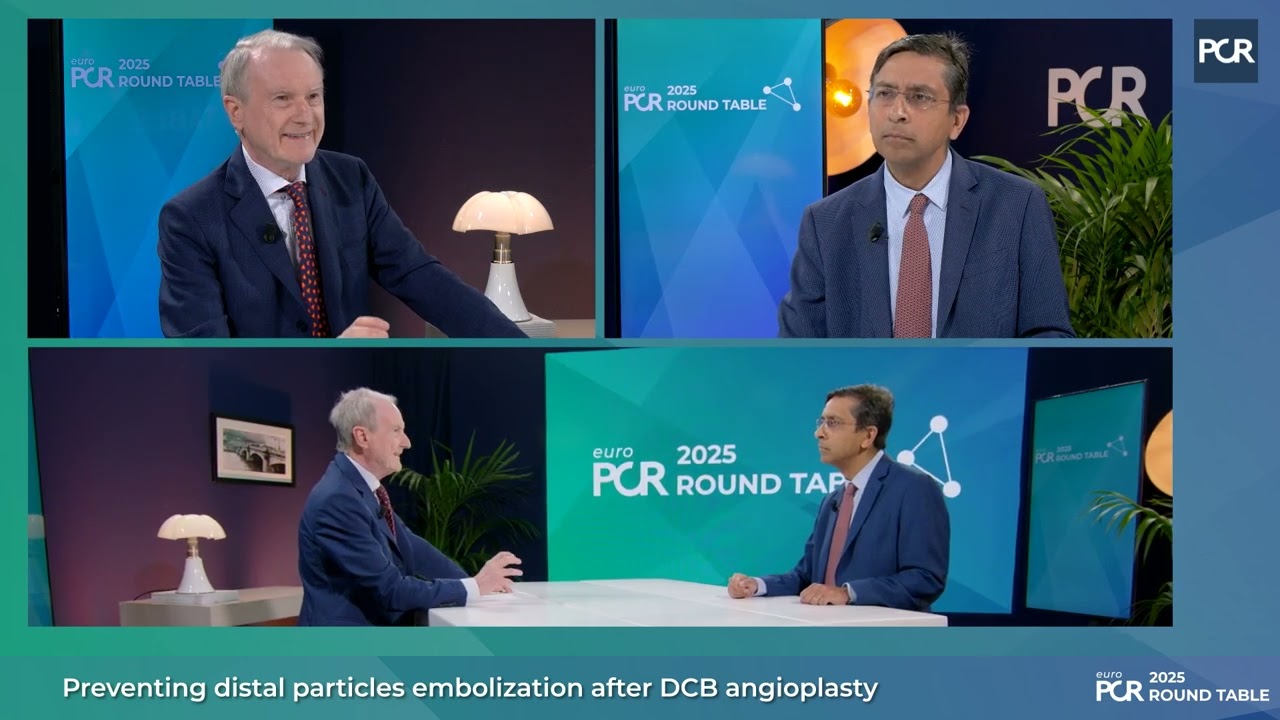 Preventing distal particles embolization after DCB angioplasty - EuroPCR 2025