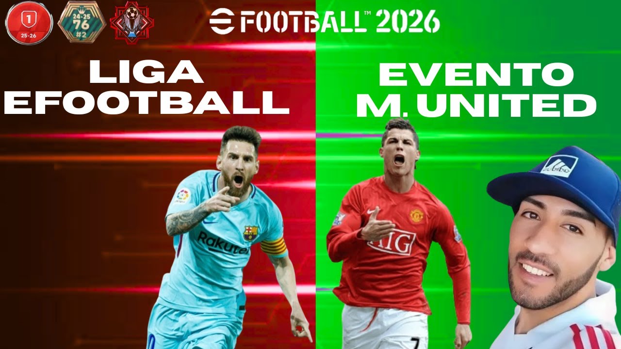 EFOOTBALL 2026 | SEXTOU NA LIGA EFOOTBALL + EVENTO M. UNITED | #265