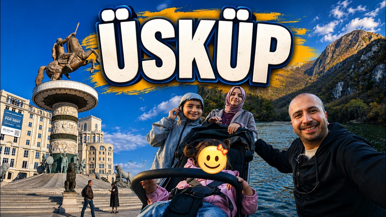 Üsküp | Bir Köprü İki Dünya 🇲🇰
