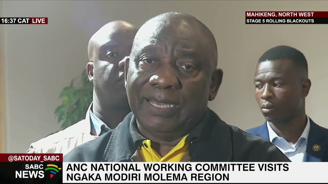 ANC National Working Committee visits Mahikeng: Zebilon Maine