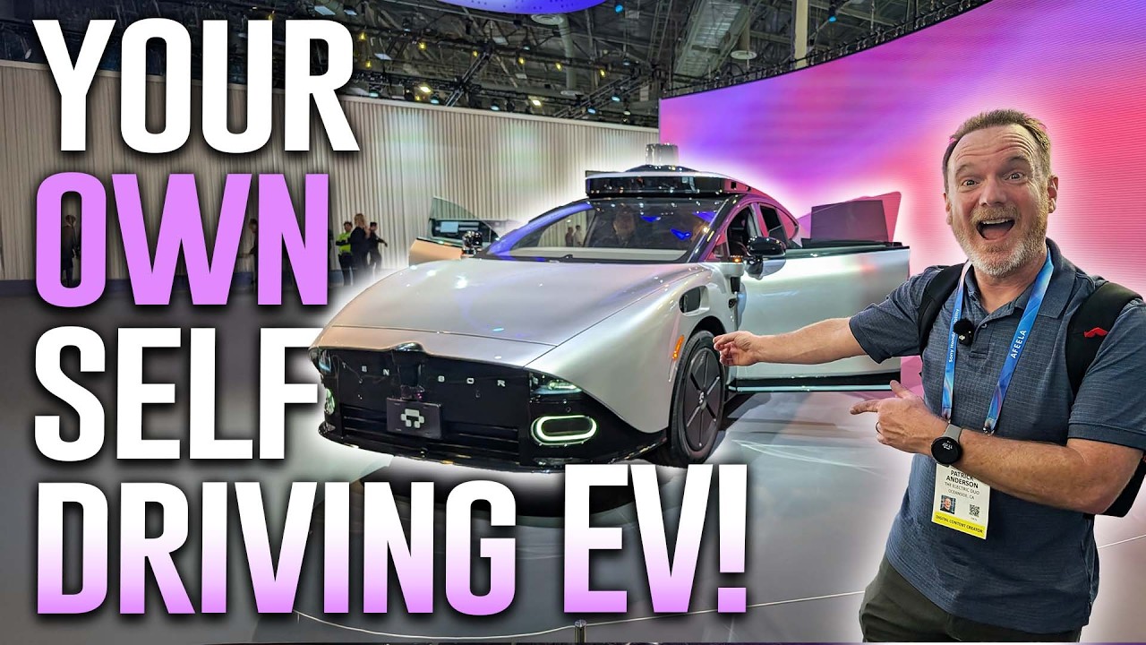 Tensor is bringing true AUTONOMOUS EV driving to YOUR GARAGE!