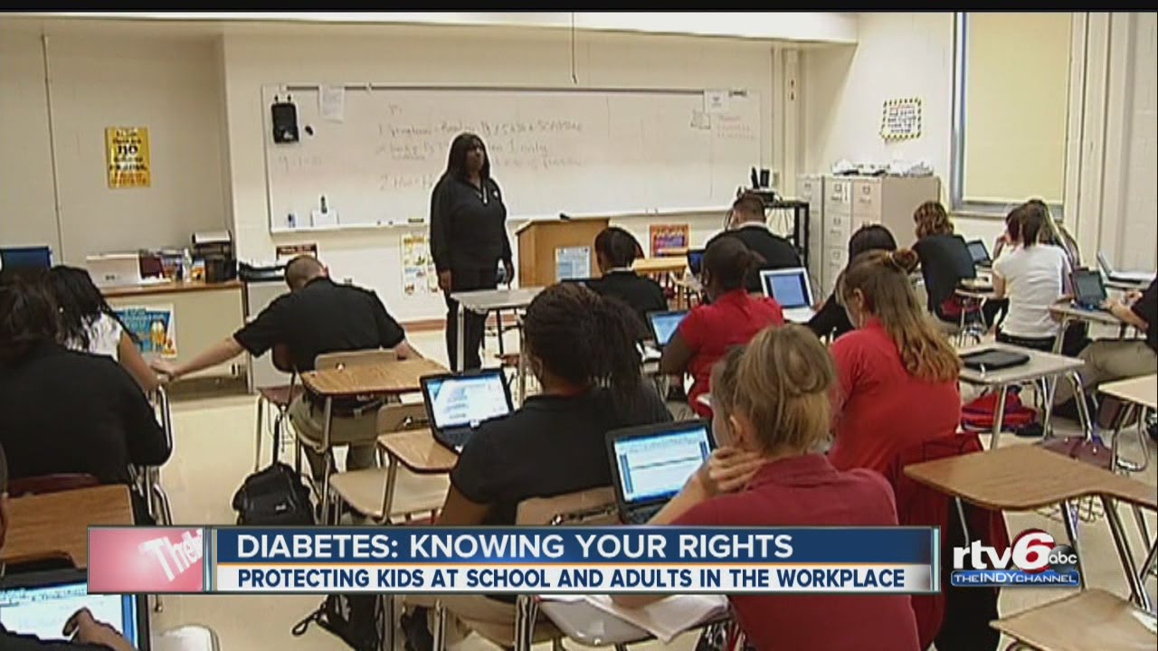 Diabetes: Know your rights at school, work